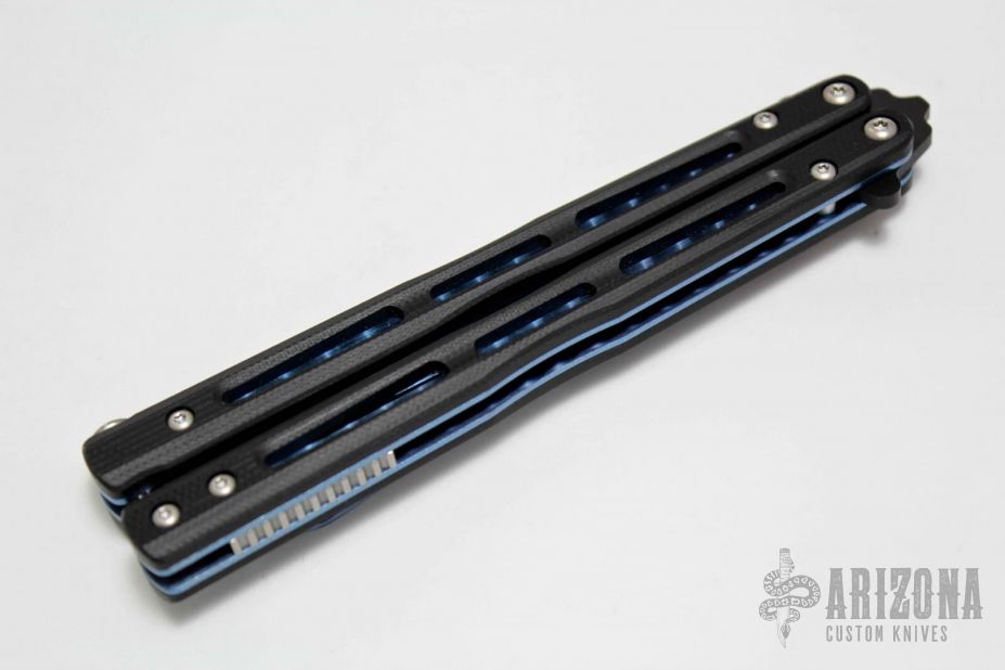 Morpho 51bk Balisong Arizona Custom Knives