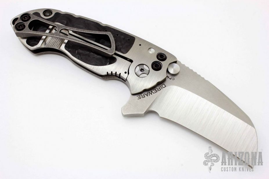 S-90 Flipper with Marbled Carbon Fiber