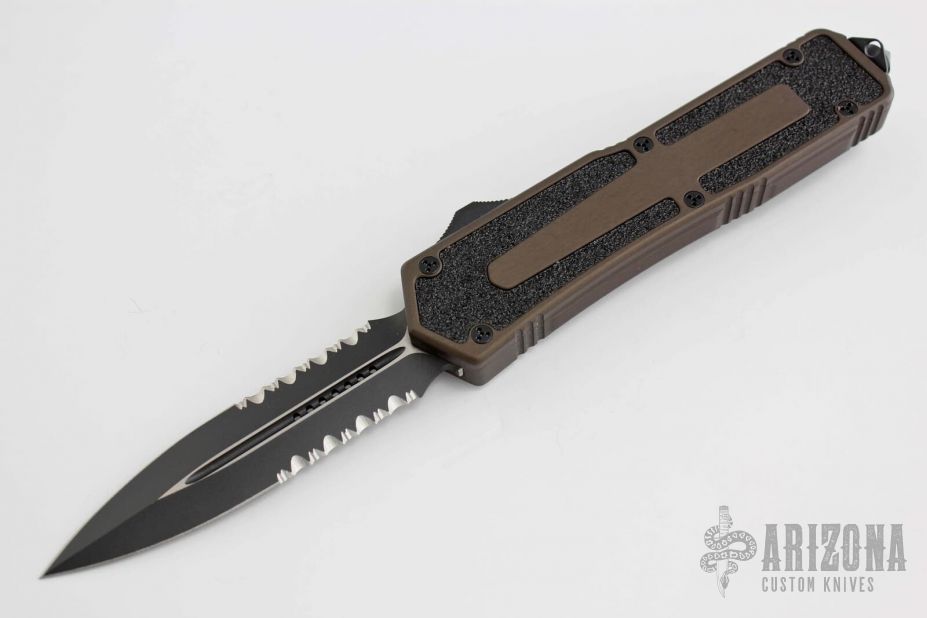 Scarab - D/E Black Tactical Serrated #050 of 100