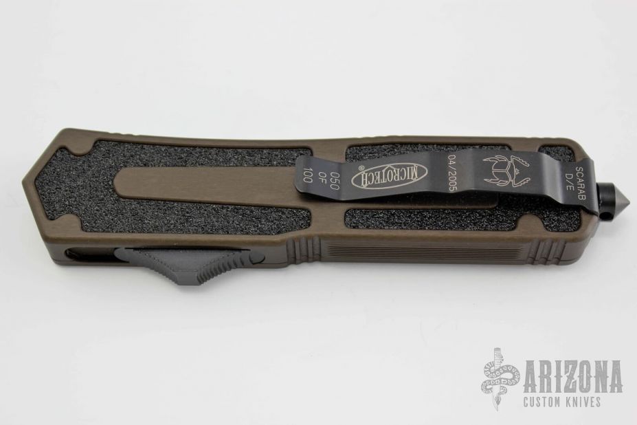 Scarab - D/E Black Tactical Serrated #050 of 100