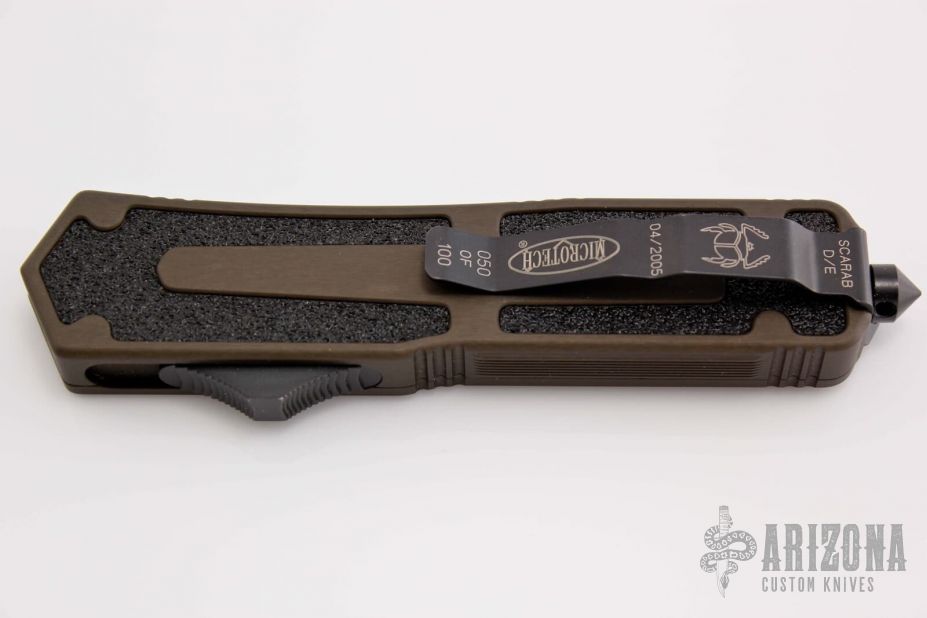 Scarab - D/E Black Tactical Serrated #050 of 100