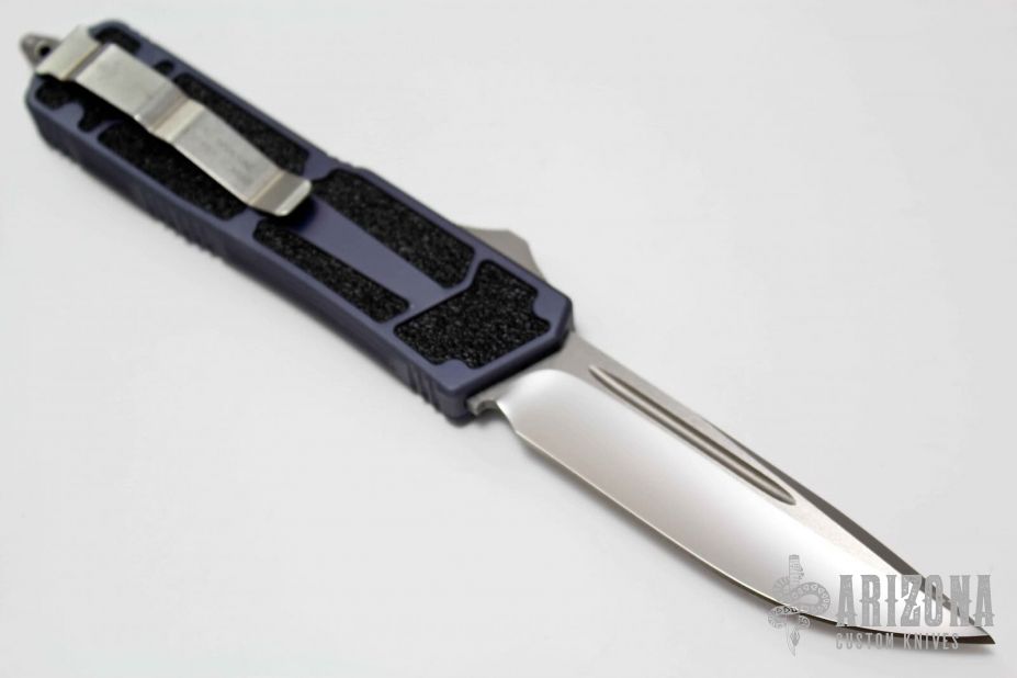 Scarab Clip Point HG High Polish Hand Lapped Handle Face Gun Metal Grey