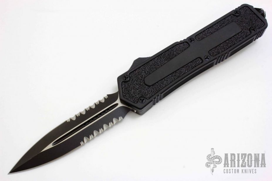 Scarab D/E Black Serrated Tactical