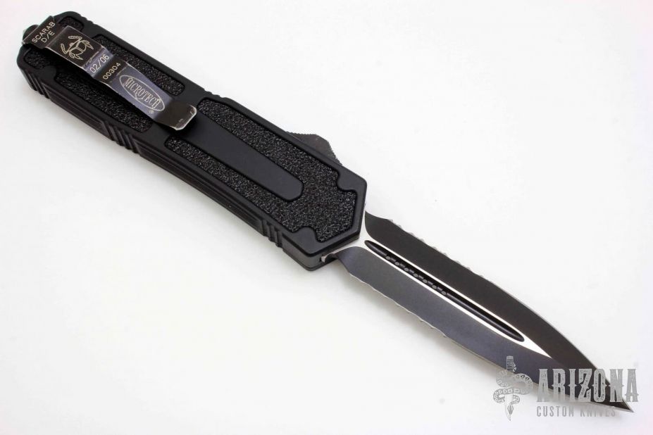 Scarab D/E Black Serrated Tactical