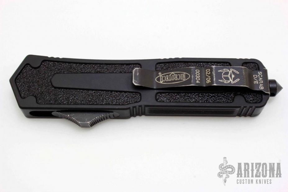 Scarab D/E Black Serrated Tactical