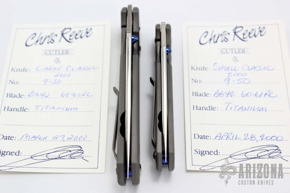 Sebenza Classic 2000 Set - Matching Numbers 9-50