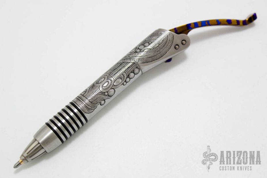 Siphon II - SS w/ Hand Engraved Alien Motif