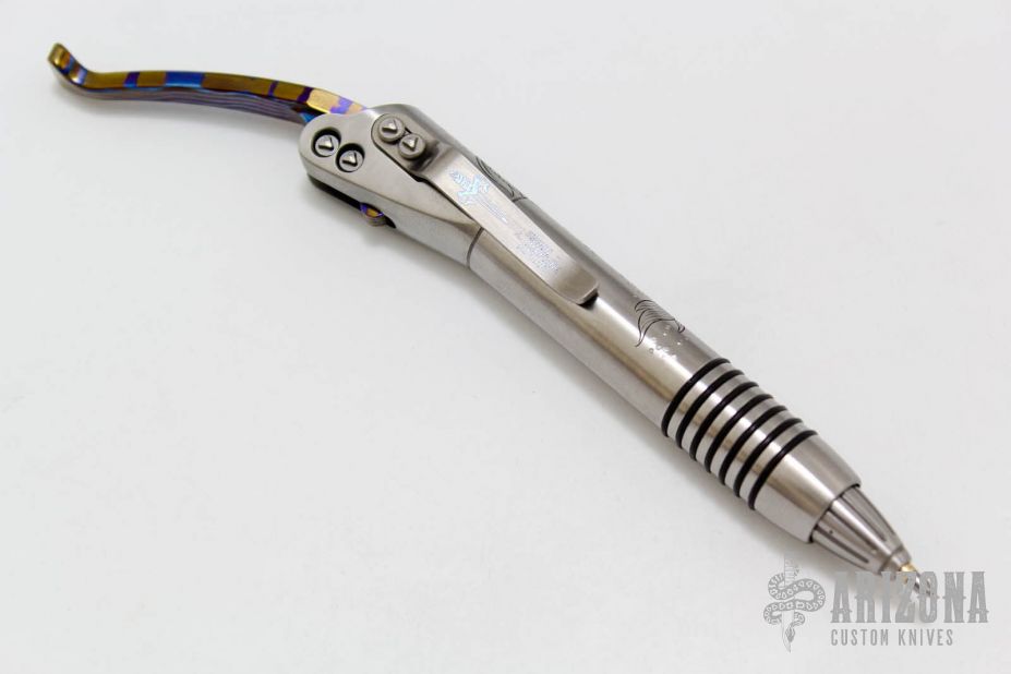 Siphon II - SS w/ Hand Engraved Koi Motif