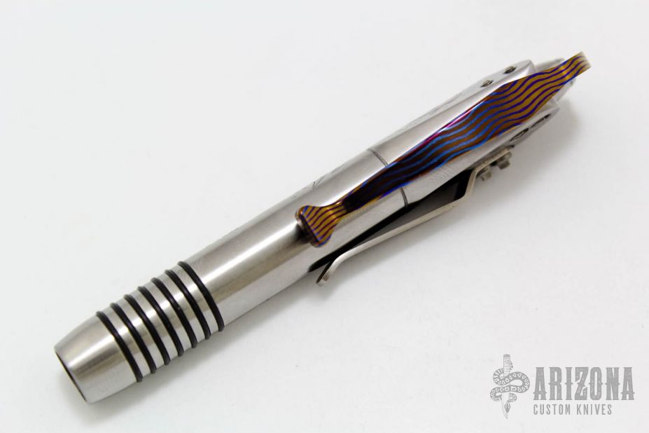 Siphon II - SS w/ Hand Engraved Koi Motif