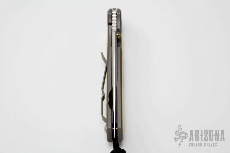 Small Sebenza 21 - Mammoth Ivory