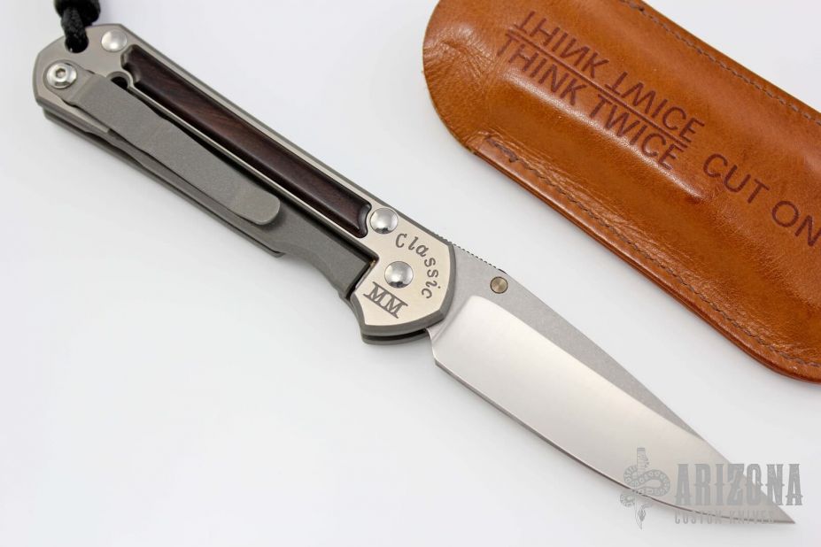 Small Sebenza - Classic 2000 - African Blackwood