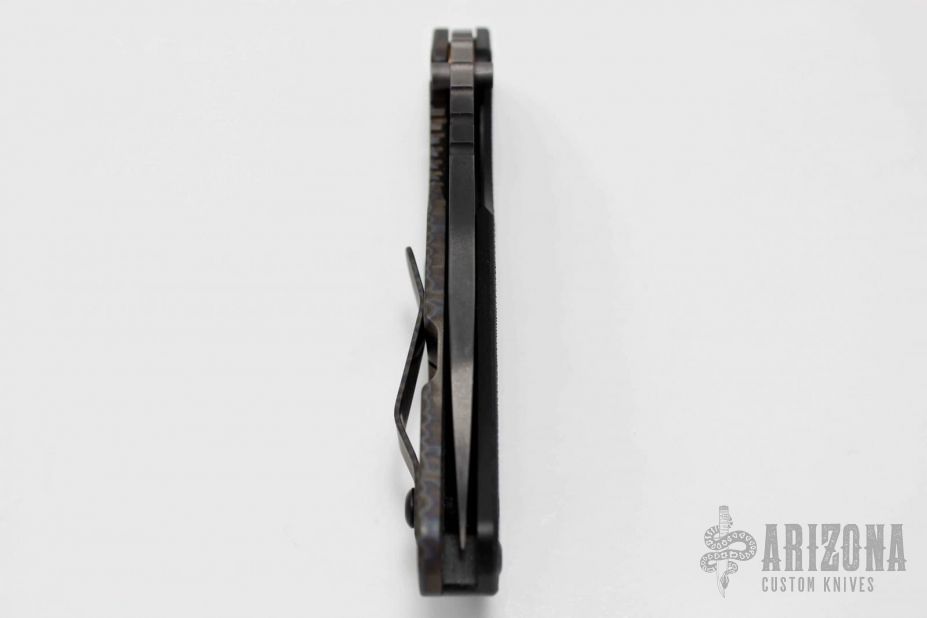 SNG - Tiger Striped and Flamed Titanium