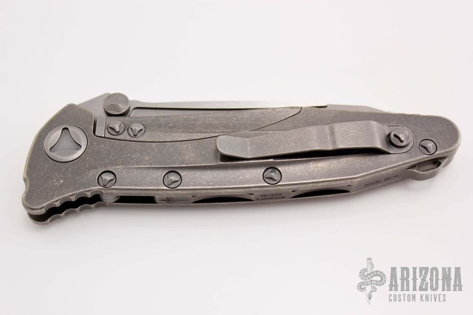 Socom Delta Tanto (Satin / Tumble Finish Titanium)