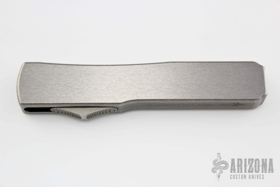 SS Ultratech D/E HG Blued High Contrast Damascus #002