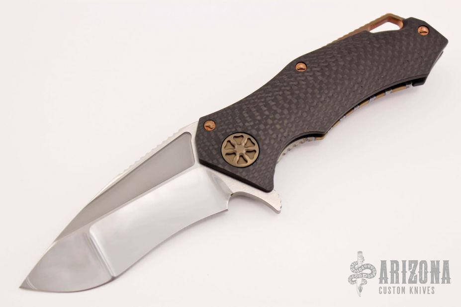 Starlord - Mirror Polished/CF/Trillium Copper Hardware