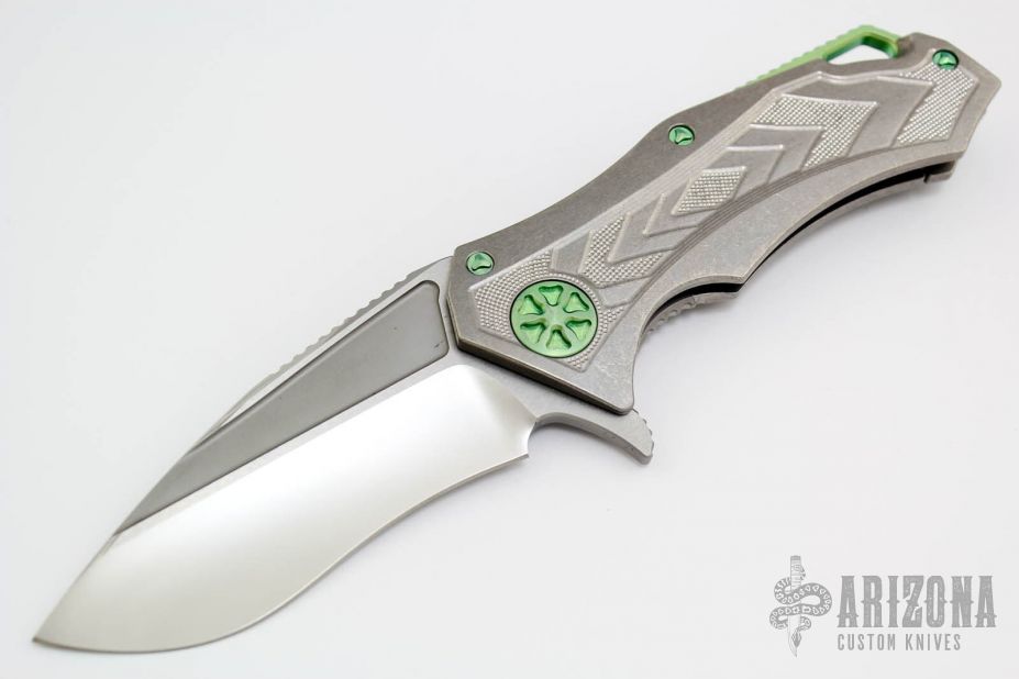 Starlord - Mirror/Titanium/Green Hardware