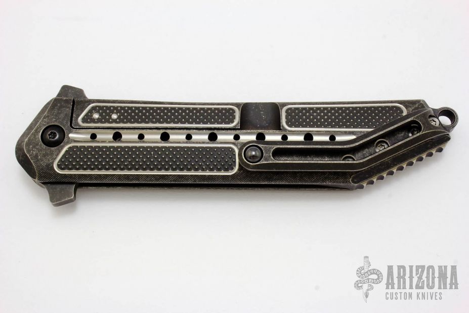 Sun Tzu Kwaiken, Black Stonewashed Finish