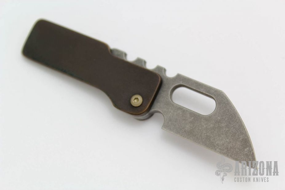 Thorn Friction Folder with Leather Sheath