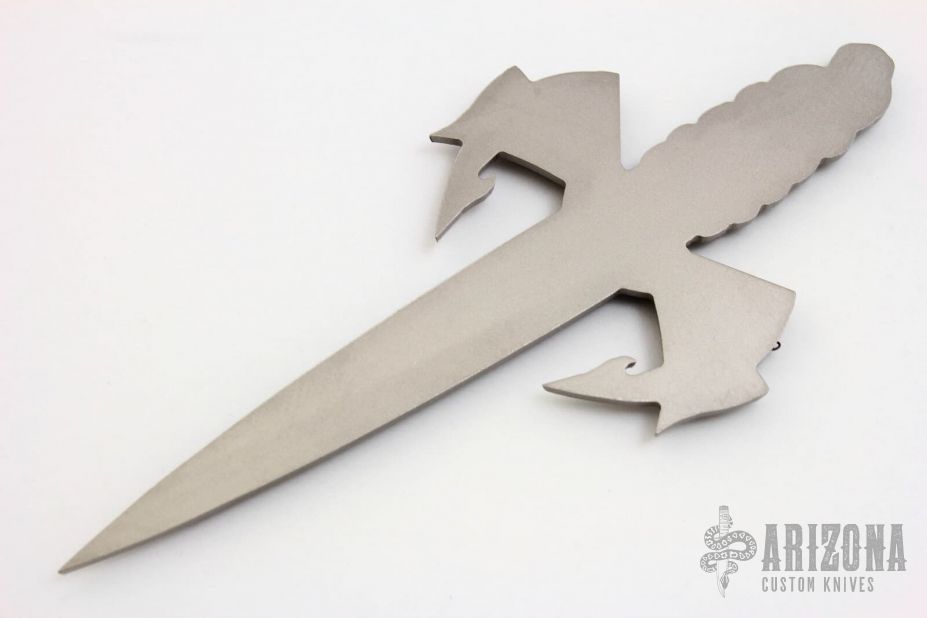 Titanium Dagger Logo Patch w/ Velcro