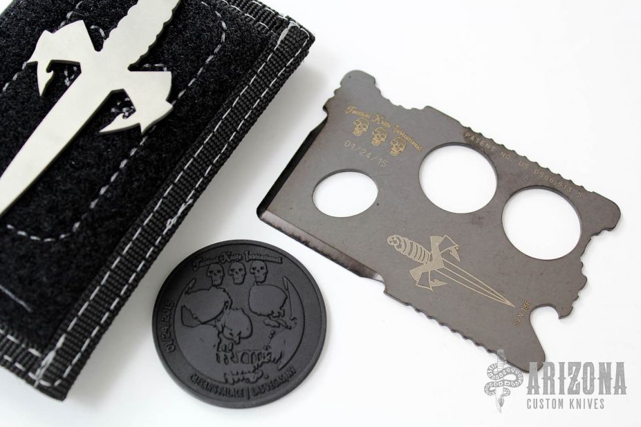 TKI Credit Card Knife and Coin #186
