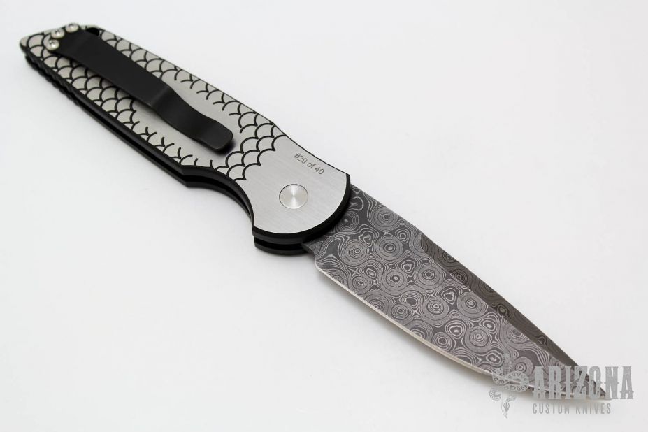 TR-3 Limited Edition Steel Damascus Custom #29 of 40