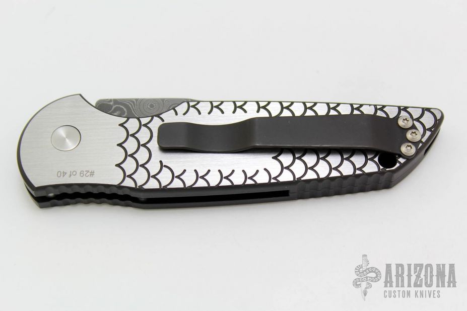 TR-3 Limited Edition Steel Damascus Custom #29 of 40