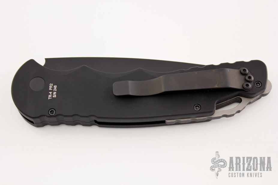 TR-4 Tactical Response 4 - Black Serrated