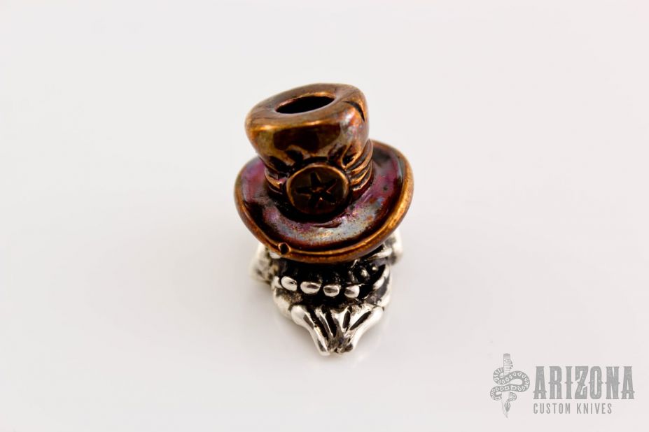 Uncle Bruiser Bead - Copper and Sterling Silver