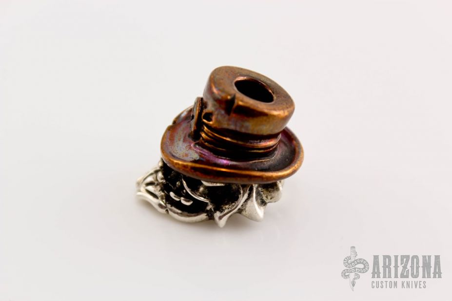 Uncle Bruiser Bead - Copper and Sterling Silver