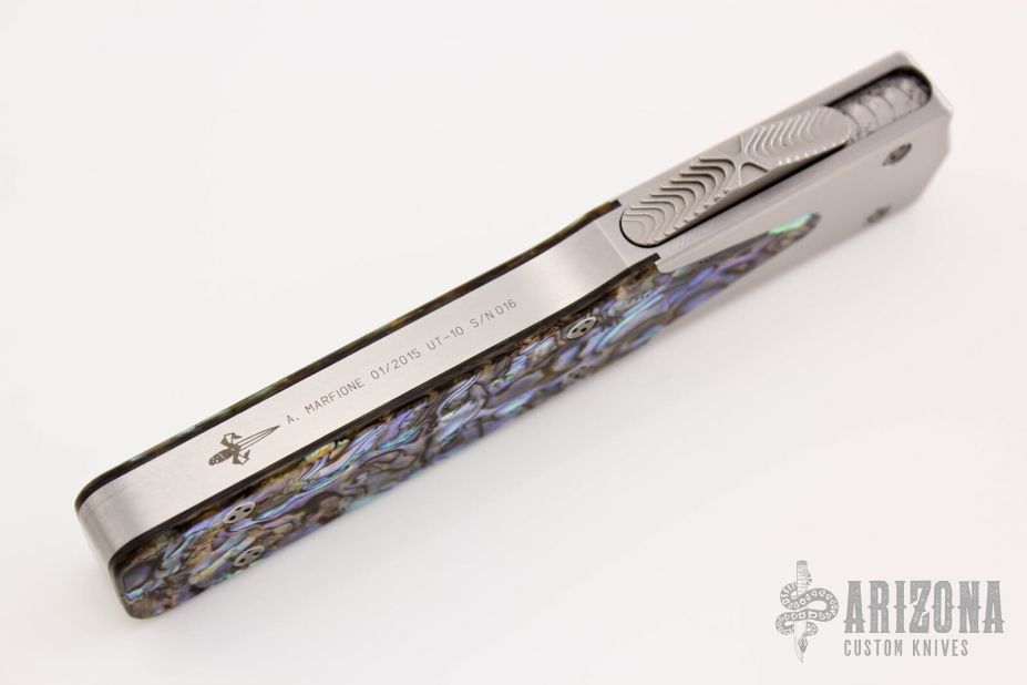 UT-10 High Polish with Abalone Inlay S/N 016 01/2015