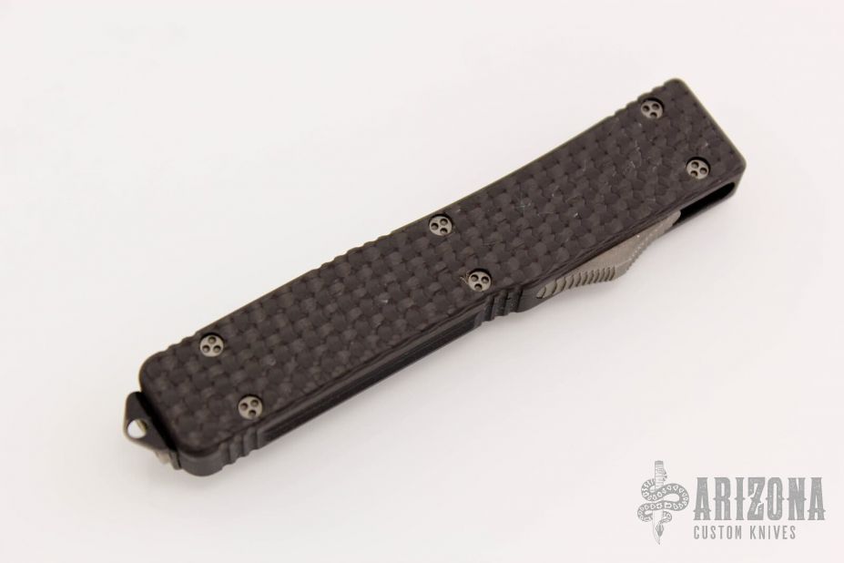 UTX-70 S/E - Damascus and Carbon Fiber