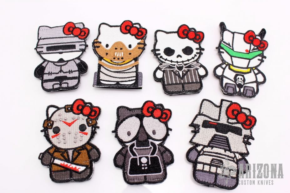 Hello Kitty Patches - 7 Pack