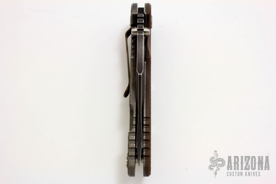 XM-18 3.5" Bowie with DLC & Working Finish