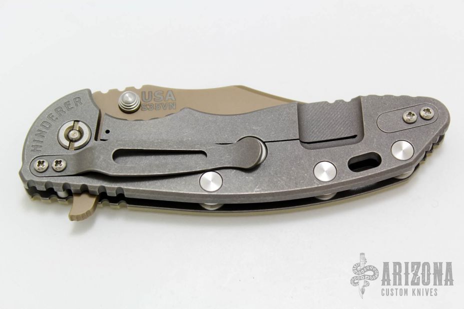 XM-18 3.5" Bowie with DLC Blade & Working Finish