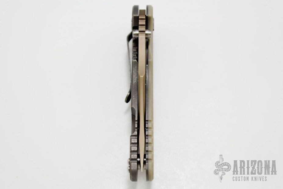 XM-18 3.5" Bowie with DLC Blade & Working Finish