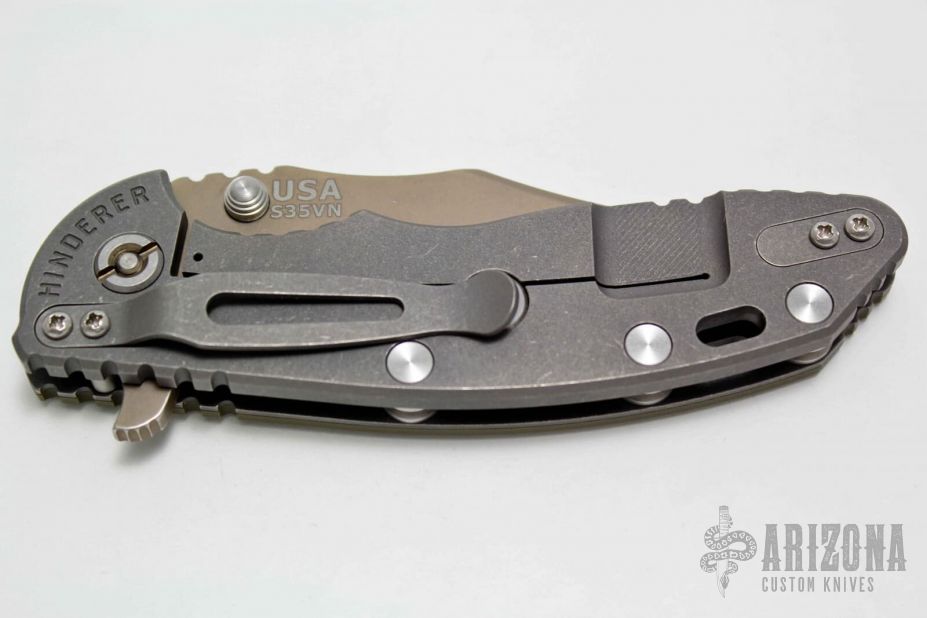 XM-18 3.5" Bowie with DLC Blade & Working Finish