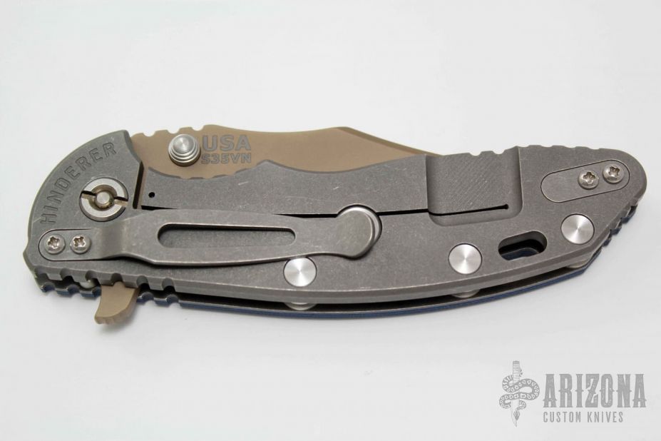 XM-18 3.5" Bowie with DLC Blade & Working Finish