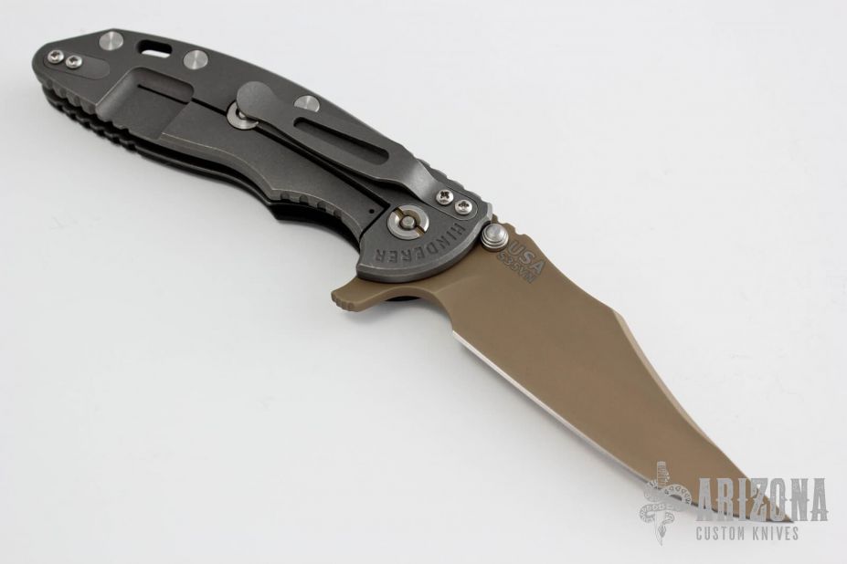 XM-18 3.5" Bowie with DLC Blade & Working Finish