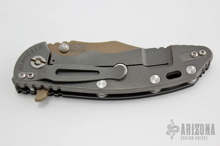 XM-18 3.5" Bowie with DLC Blade & Working Finish