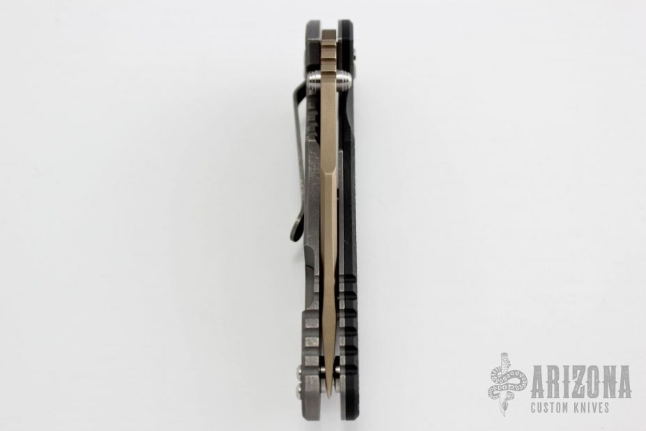 XM-18 3.5" Bowie with DLC Blade & Working Finish