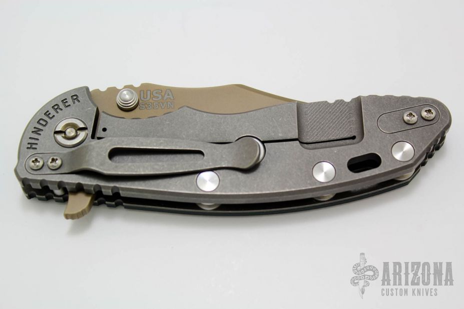 XM-18 3.5" Bowie with DLC Blade & Working Finish