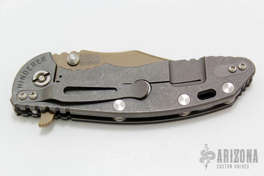 XM-18 3.5" Bowie with DLC Blade & Working Finish