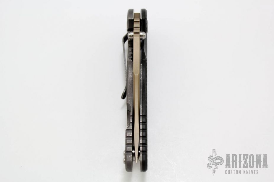 XM-18 3.5" Bowie with DLC Blade & Working Finish