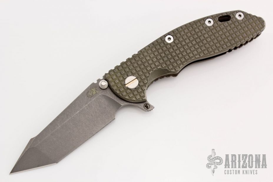 XM-18 3.5" FATTY Harpoon Tanto - Full Ti Frag Pattern