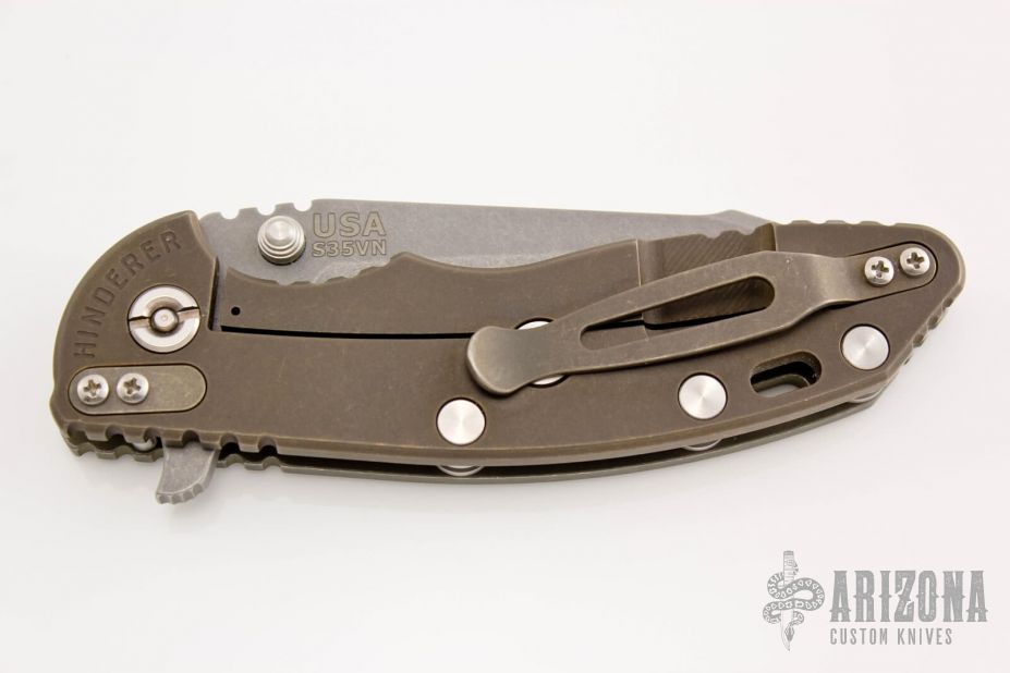 XM-18 3.5" FATTY Harpoon Tanto - Full Ti Frag Pattern