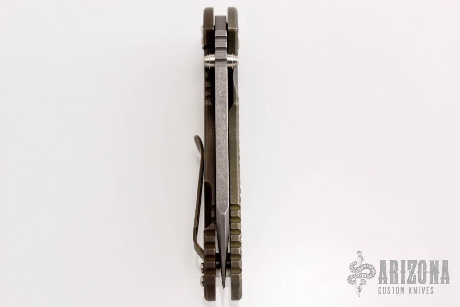 XM-18 3.5" FATTY Harpoon Tanto - Full Ti Frag Pattern