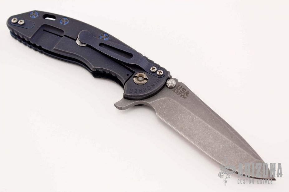 XM-18 3.5" Spanto Flipper with Ano'd Ti (Extra Copper Standoffs)