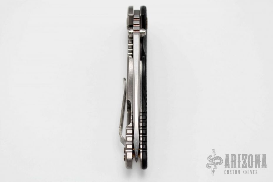 XM-18 3.5" Spanto Flipper - Carbon Fiber Scale