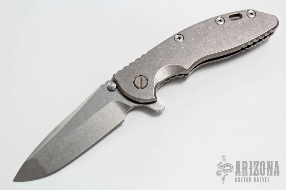 XM-18 3.5" Spanto Flipper - Full Ti / Sterile Blade