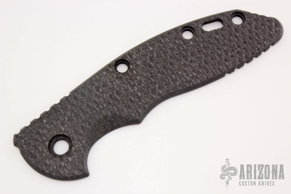 XM-18 3.5" Textured Carbon Fiber Scale